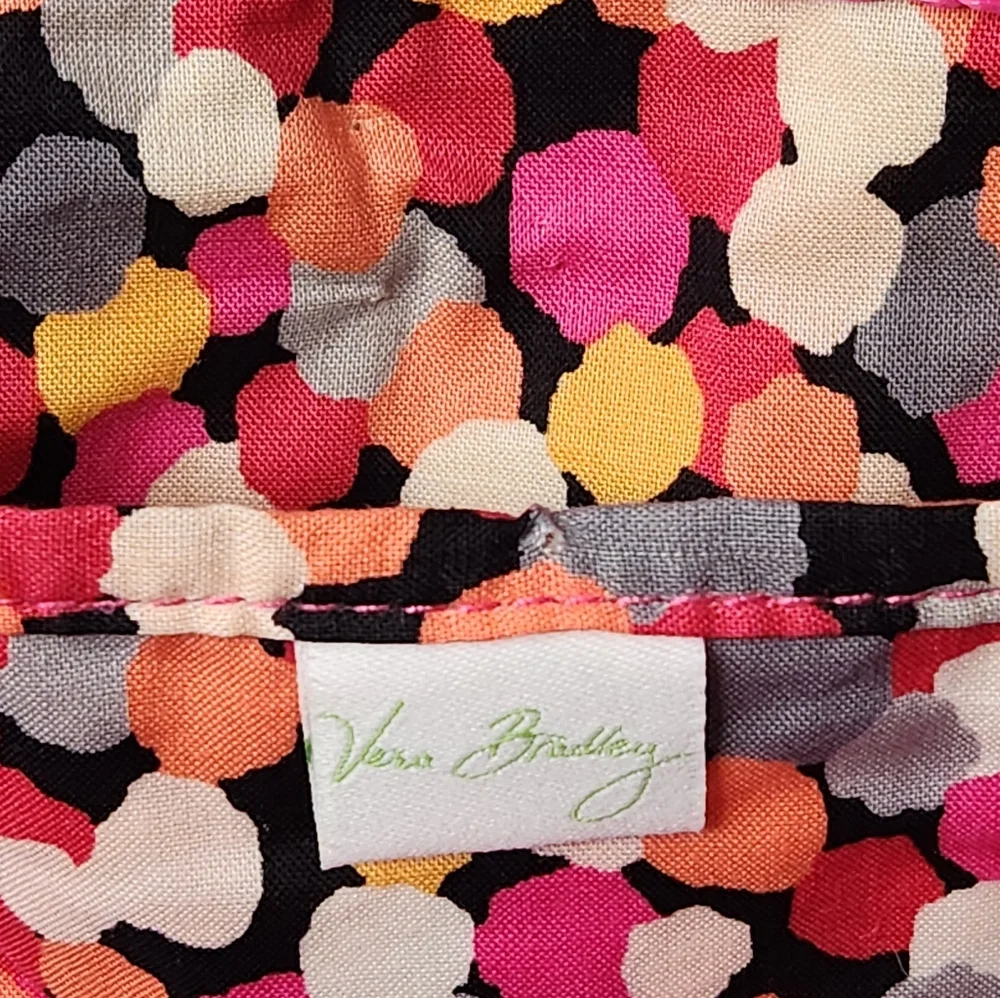 Vera Bradley Large Straw Tote in Pixie Confetti - Picture 8 of 12